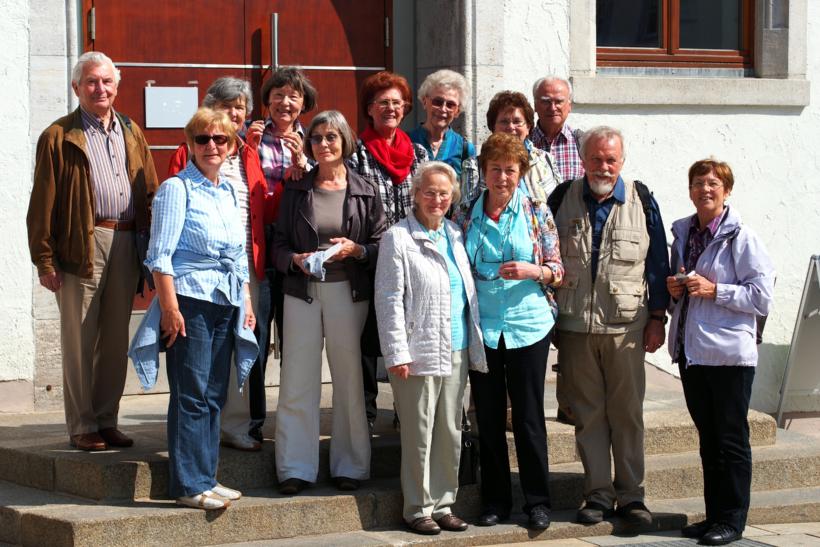Gruppenbild der Unruheständler