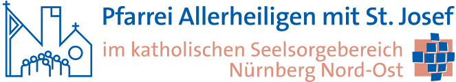 Logo im Kopf der Homepage der Pfarrei Allerheiligen mit St. Josef