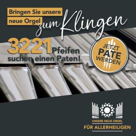 Orgelpfeifen-Patenschaft