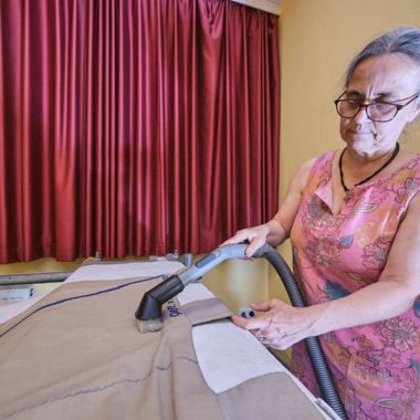 Restauration Claudia Entschladen braucht viel Geduld