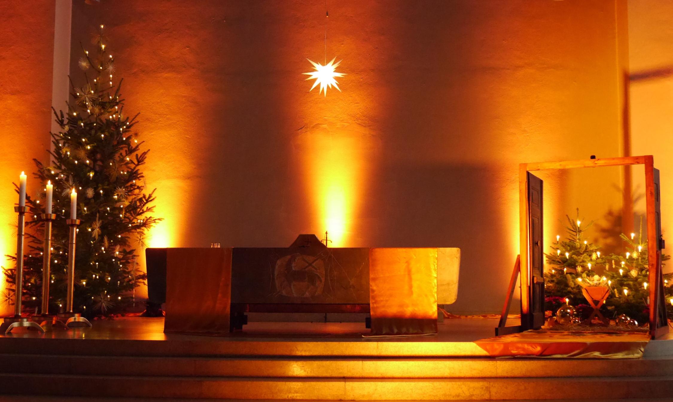 Weihnachten in der Pfarrkirche Allerheiligen Weihnachten 2020