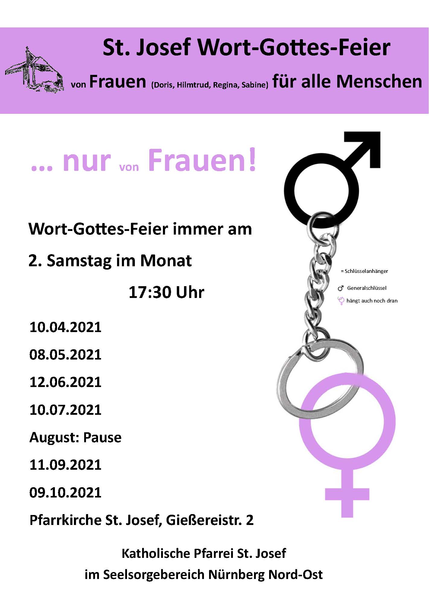 Wortgottesfeier2021 Plakat